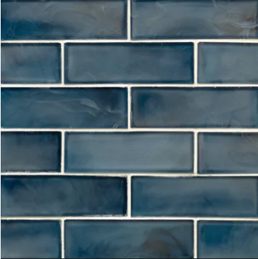 MSI Blue Shimmer Glass Subway Tile
