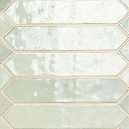 Renzo Jade Picket Wall Tile $8.26 a sq ft