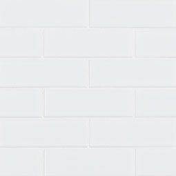 Retro Brick Bianco White Tile $6.30 a sq ft