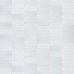 Retro Bianco Picket Tile Mosaic $7.77 a sq ft