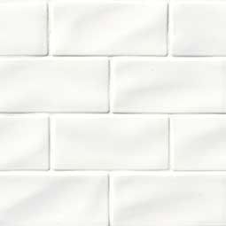 Whisper White Subway Tile 2x6  $10.16 a sq ft